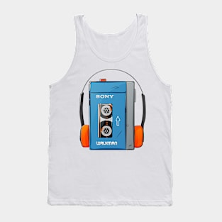 Vintage Cassette Player Tank Top